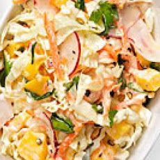 Mango-Radish Coleslaw