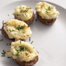 Twice-Baked Sour Cream And Chive Potatoes
