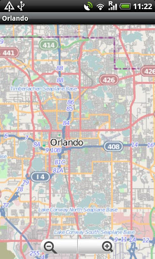 Orlando Street Map