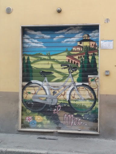 Bicycle Path Painting