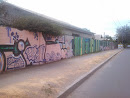 Pared De Graffitis