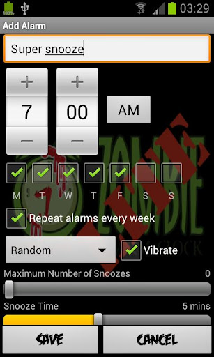 Zombie Alarm Clock LITE