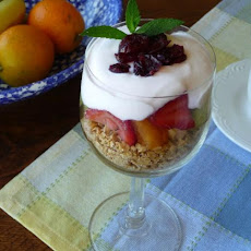 Breakfast Yogurt Parfait With Fresh Fruit and Granola