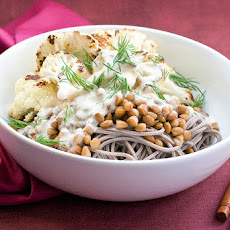 Roasty Soba Bowl With Miso Tahini
