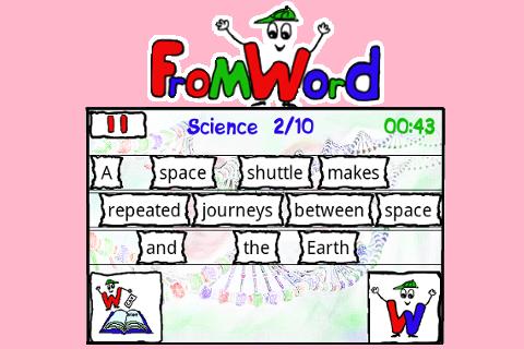 【免費解謎App】FromWord English Learning Game-APP點子