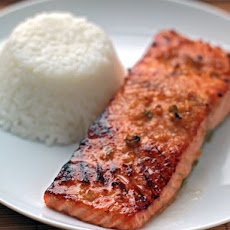 Miso-Ginger Marinated Salmon