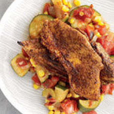 Turkey Breast with Mexican Squash