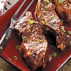 Honey Sesame Pork Ribs