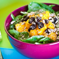 Fruited Spinach Salad With Honey Mustard Dressing