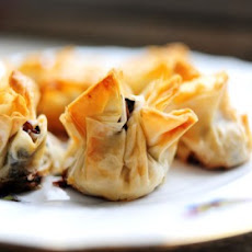 Mushroom Phyllo Bundles