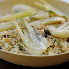 Couscous with Roasted Fennel and Toasted Almonds