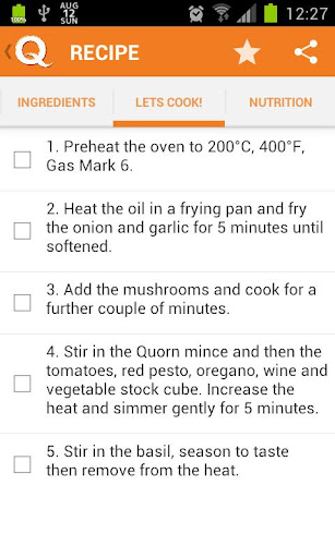 【免費生活App】Quorn Vegetarian Recipes-APP點子