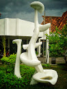 Abstract Jakal Statue