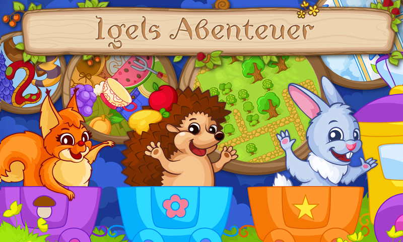 Android application Hedgehog's Adventures: Story with Logic Games screenshort