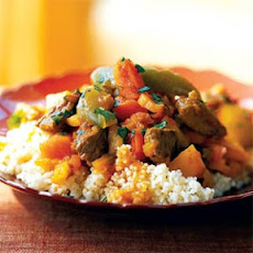 Lamb Tagine with Cinnamon, Saffron, and Dried Fruit