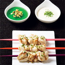 Tarragon Chicken with Anchovy Cream