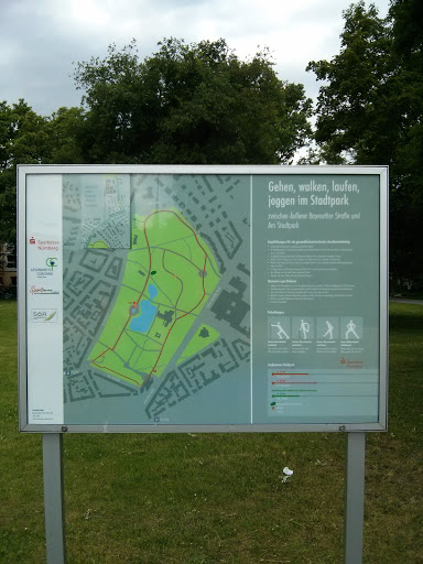 Laufparcour Stadtpark