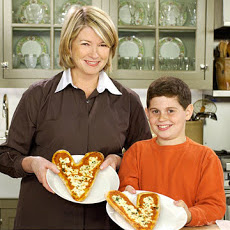 Individual Heart Pizzas