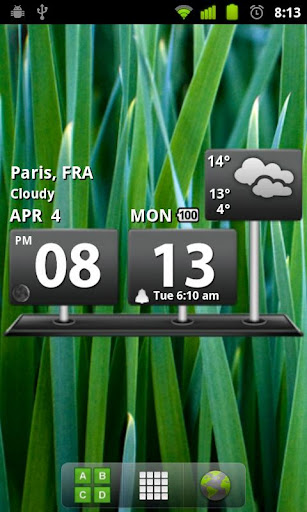 billboard-digital-weather-widg for android screenshot
