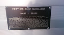 Memorial To Heather Anne McCallum