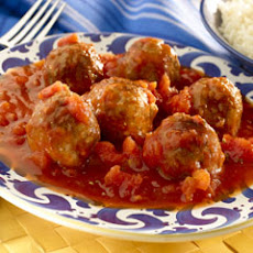 Meatballs In Chipotle Tomato Sauce
