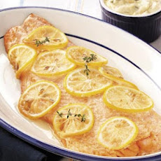 Hickory Barbecued Salmon with Tartar Sauce Recipe