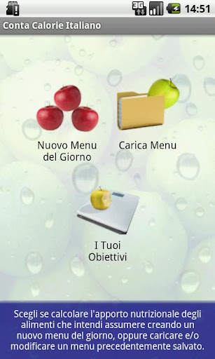 Conta Calorie Italiano