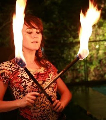 Ritual Fire Dancing