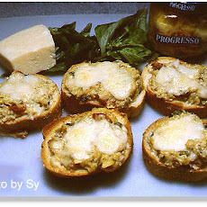 E-Z Artichoke and Cheese Bruschetta