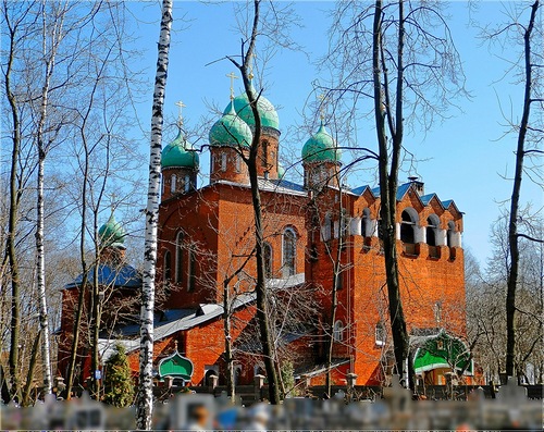 Старообрядческая церковь УспенияПресвятой Богородицы на кладбище