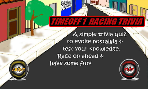 TimeOff1 Racing Trivia