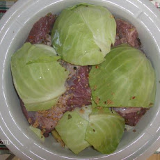 Crock Pot Corned Beef and Cabbage