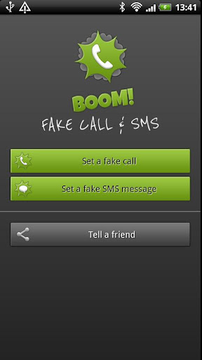 BOOM Fake call and SMS
