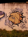 Bulldog Mural 