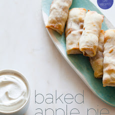 Baked Apple Pie Egg Rolls