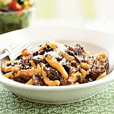 Makaruni Pasta with Morel Mushroom Sauce