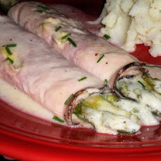 Ham Asparagus Rolls