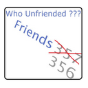 Who Unfriended me on Facebook? mobile app icon