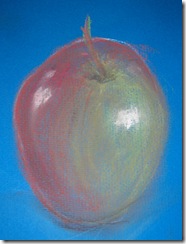 pastels 1 apple