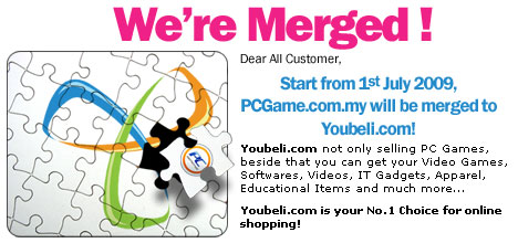 PCGame.com.my will be merged to Youbeli.com!