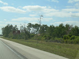 First sign for Titusville, FL.