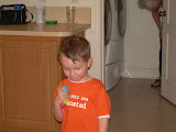 Jay finding even more candy-filled eggs.