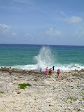 You can see some of the other tourists having fun.
