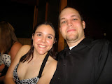 Katie and Chase at Dinner.