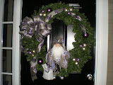 Thanks Mom O for the wreath.