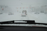 The white car is the one that almost ran into us because he's an idiot driver.