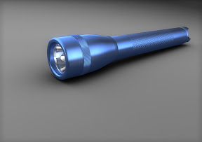 Mac Light Taschenlampe<br />
erstellt mit Cinema 4D