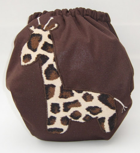 Giraffe Freehand Applique