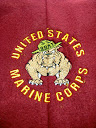 USMC Dog Embroidery