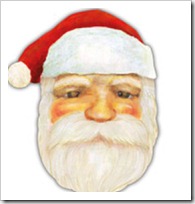 mascara papa noel mascara papa noel